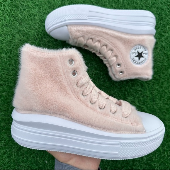 Converse Chuck Taylor All Star Move Hi Blush Hush - Picture 3 of 14